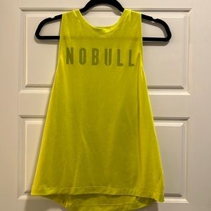 High Neck NoBull neon tank, neon yellow